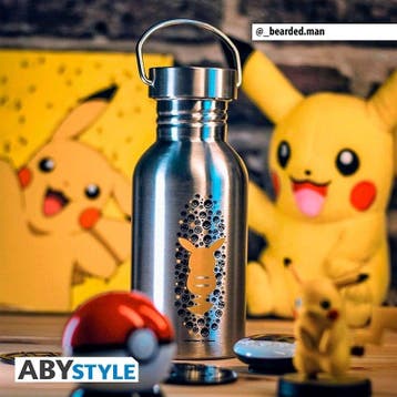 Pokémon Pikachu Stalen Waterfles, Ophalen of Verzenden, Nieuw