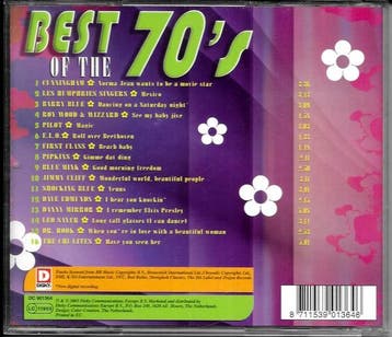 cd - Various - Best Of The 70s, Verzenden, Zo goed als nieuw