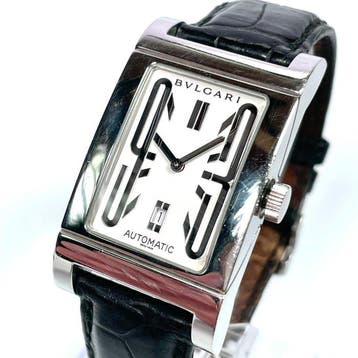 Bvlgari - Rettangolo - RT45S - Heren - 2000-2010, Nieuw
