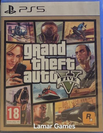 GTA 5 Grand Theft Auto V (ps5 tweedehands game), Spelcomputers en Games, Ophalen of Verzenden, Zo goed als nieuw