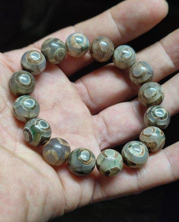 Prachtige azuriet malachiet armband in geschenkdoos, gratis