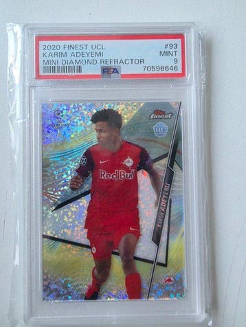 2019/20 Topps Finest Karim Adeyemi /125 Parallel card, Foil,, Nieuw