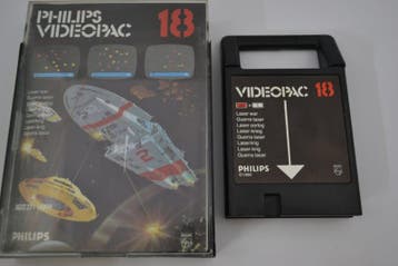 Laser War (VIDEOPAC 18), Verzenden, Zo goed als nieuw