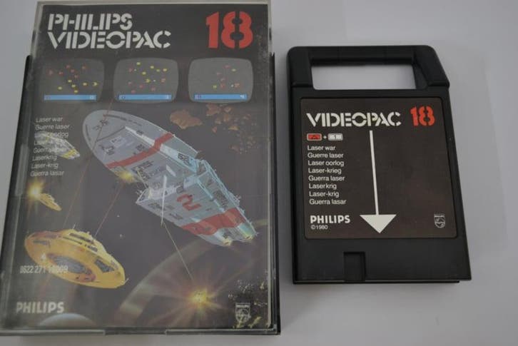 Laser War (VIDEOPAC 18), Spelcomputers en Games, Spelcomputers | Overige, Zo goed als nieuw, Verzenden