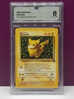 Pokémon - 1 Graded card - Pikachu First edition - GG 8 -, Nieuw
