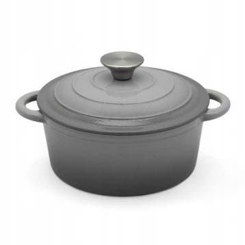 Gietijzeren Braadpan 20 cm – 2 Liter Geëmailleerde, Ophalen of Verzenden, Nieuw