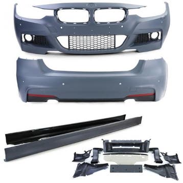 Bodykit Bumperset BMW 3 Serie F30 11-15 M-Look PDC, Ophalen of Verzenden, Nieuw