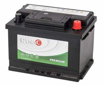 Dynac Auto accu 12 volt 45 ah Type 54519, Auto-onderdelen, Accu's en Toebehoren, Ophalen of Verzenden, Nieuw