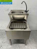 RVS HCB Dubbele Wasbak Spoelbak Uitgietbak combi Kraan 50,5, Ophalen of Verzenden, Nieuw in verpakking