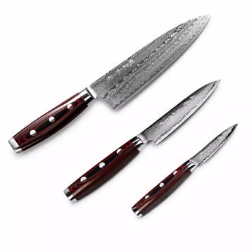 Yaxell Super Gou Messenset – Giftset – 3-delig – Koksm, Ophalen of Verzenden, Nieuw, Overige materialen