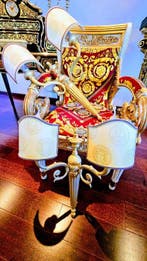 Laudarte Srl. - Gianni Versace - Lamp (2) - Verguld brons, Nieuw
