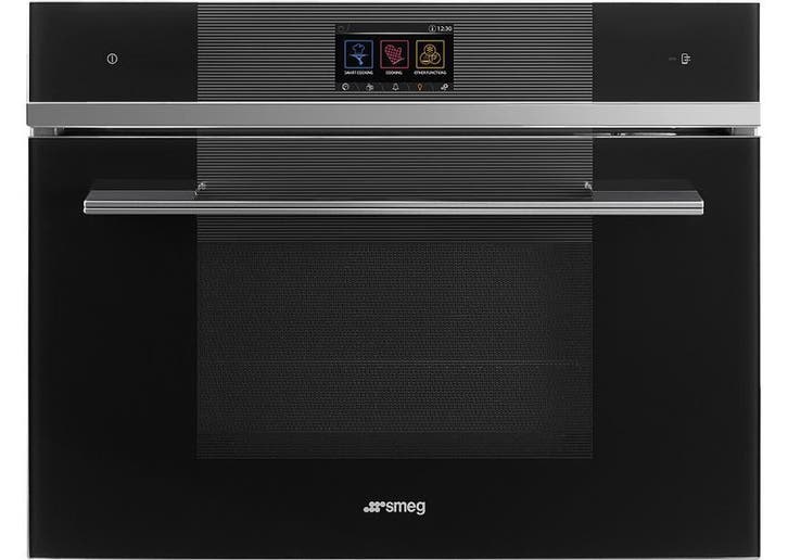 SMEG SF4104WVCPN Stoomoven 41L Zwart inbouw 45 cm A+, Witgoed en Apparatuur, Ovens, Nieuw, 45 tot 60 cm, Minder dan 45 cm, Ophalen of Verzenden