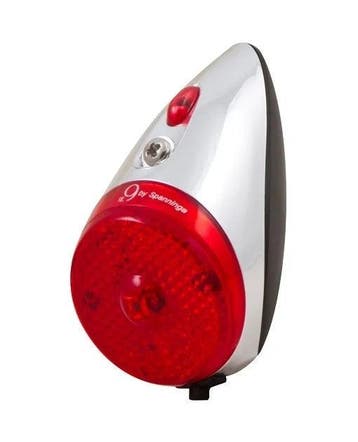 Achterlicht Spanninga Retro Nr. 9 XB - Chroom / Zwart, Verzenden, Nieuw