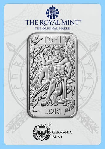 Loki 2025 1oz Silver Royal Mint Germania Norse Gods, Verzenden, Zilver
