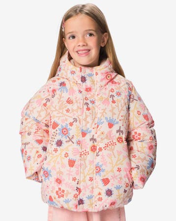 HEMA Kinderjas bloemen roze 25% korting, Verzenden, Nieuw