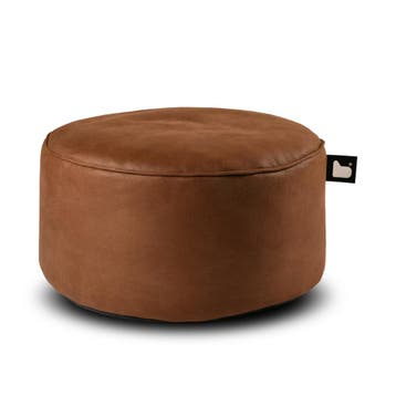 B-Poufe Indoor Poef Luxury - Chestnut, Huis en Inrichting, Banken | Voetenbanken en Poefen, Verzenden, Nieuw