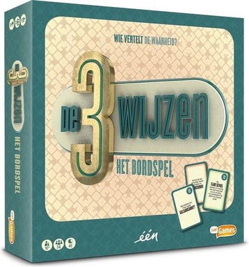 DE 3 WIJZEN - Bordspel, Hobby en Vrije tijd, Gezelschapsspellen | Bordspellen, Verzenden, Nieuw