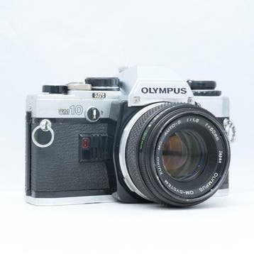 Olympus OM10 + Manual Adapter + Zuiko MC Auto-S 1,8/50mm |, Audio, Tv en Foto, Fotocamera's Analoog, Nieuw