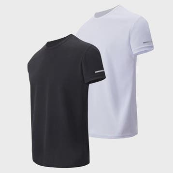 Heren Zomer T-shirt Korte Mouw - Sneldrogend & Ademend Sport, Verzenden, Nieuw
