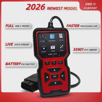 V519 OBD2 Autodiagnose Scanner Tool met Kleurenscherm voor M, Auto-onderdelen, Verzenden, Nieuw