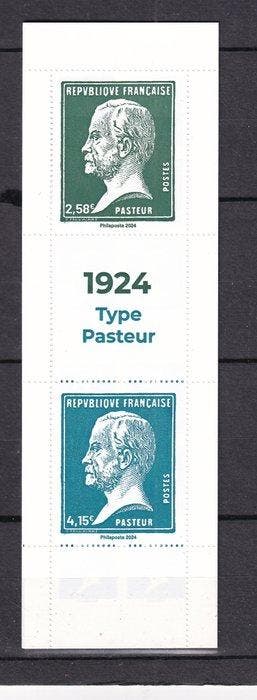Frankrijk 2024 - zeldzaam carnet type pasteur - Yvert, Gestempeld