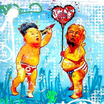 Moabit - Kim VS Donald X Tension VS Attention