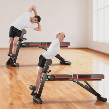 Verstelbare Trainingsbank voor Krachttraining - Multifunctio, Sport en Fitness, Verzenden, Nieuw