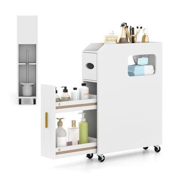 2dekans | Coast Smalle Badkamerkast – 16 cm Organizer met, Huis en Inrichting, Ophalen of Verzenden, Zo goed als nieuw