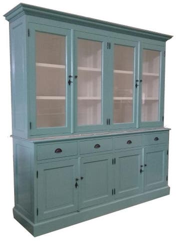 Buffetkast turquoise Haarlo 220cm, Ophalen of Verzenden, Nieuw