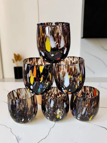 MurArt - Drinkset (6) - Glas - Murrine