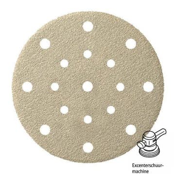 Klingspor Schuurpapier Klittenband Rond K120 - 150mm - 1 vel, Ophalen of Verzenden, Nieuw, Overige typen