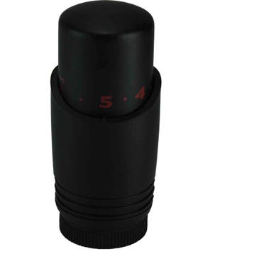 Riko Luxe Thermostaatknop - M-30 - Mat Zwart, Ophalen of Verzenden, Nieuw