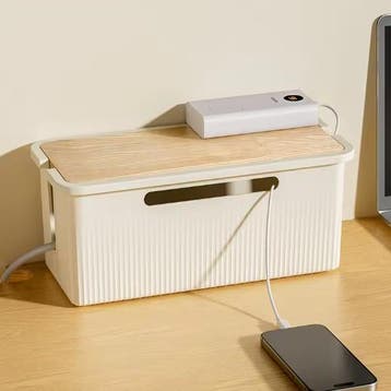 Kabelopbergdoos Desktop Kabelbeheer Stopcontact Organizer, Muziek en Instrumenten, Kabels en Stekkers, Verzenden, Nieuw