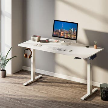 Elektrisch Verstelbaar Bureau / Sta Zit Bureau - 140 x 60 cm, Huis en Inrichting, Bureaus, Verzenden, Nieuw