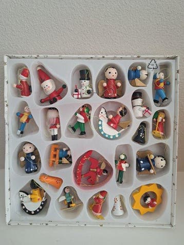 Kerstdecoratie Kurt Adler - Hout - Kurt Adler kerstdecoratie, Diversen, Nieuw