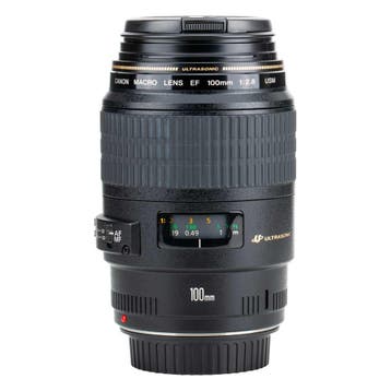 Canon EF 100mm f/2.8 Macro USM met garantie, Audio, Tv en Foto, Fotografie | Lenzen en Objectieven, Ophalen of Verzenden, Gebruikt