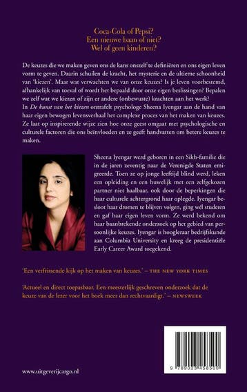 De kunst van het kiezen 9789023458500 Sheena Iyengar, Verzenden, Gelezen, Sheena Iyengar