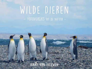 Wilde dieren - Fotoversjes uit de natuur - Kinderboek, Verzenden, Zo goed als nieuw, Jeny van Leeuwen