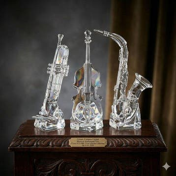 Decoratief ornament (3) - Cristal dArques - Instrument -