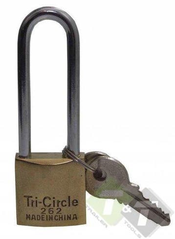 Hangslot Tri-Circle 32mm, Dikte 5mm, Breedte 33mm, Hoogte 52, Ophalen of Verzenden, Nieuw