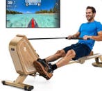 Magnetische Roeitrainer – LCD Scherm, Bluetooth, 160kg, Sport en Fitness, Verzenden, Nieuw