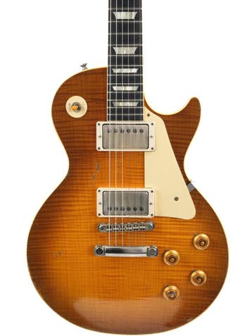 Gibson Custom Shop 1959 Les Paul Standard Murphy Lab Gree..., Muziek en Instrumenten, Ophalen of Verzenden, Zo goed als nieuw