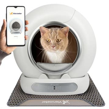 2dekans | Viervoeter Fresh 3 Zelfreinigende Kattenbak - Met, Ophalen of Verzenden, Zo goed als nieuw