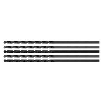 Set van 5 metaalboren (HSS, 3,2x100 mm), Ophalen of Verzenden, Nieuw