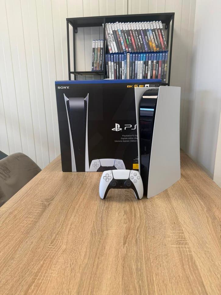 Playstation 5 digital | 6 maanden garantie | Ophaalactie!, Spelcomputers en Games, Spelcomputers | Sony PlayStation 5, Refurbished