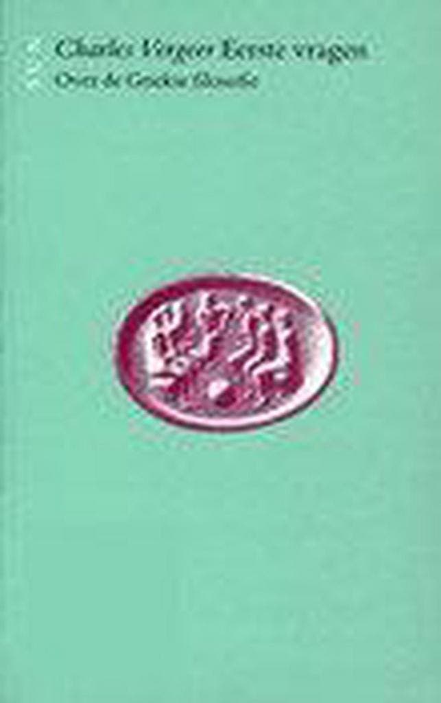 EERSTE VRAGEN. OVER DE GRIEKSE 9789061683117 C. Vergeer, Boeken, Geschiedenis | Wereld, Zo goed als nieuw, Verzenden