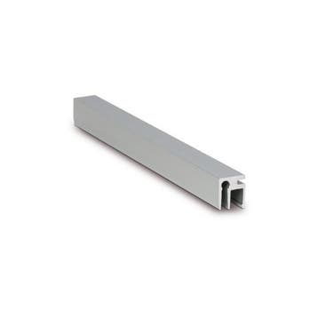 Glazen balustrade vloermontage 1.0kN Top Cover profielen-Alu, Doe-het-zelf en Verbouw, Glas en Ramen, Ophalen of Verzenden, Nieuw