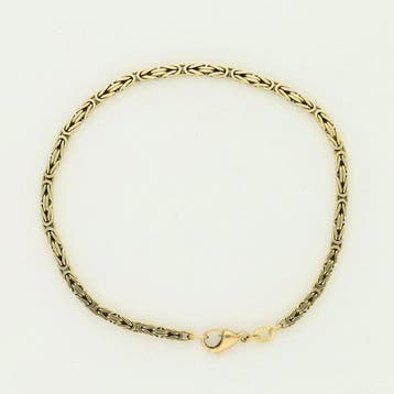 Armband - 14 karaat Geel goud, Sieraden, Tassen en Uiterlijk, Armbanden, Nieuw