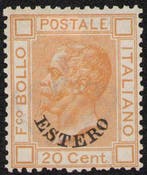 Levant (Italiaanse postkantoren van 1874 tot 1923) 1878 -, Gestempeld