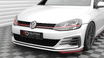Maxton Front Side Splitters Volkswagen Golf GTI / GTD Mk7, Verzenden
